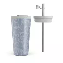 Kelioninis puodelis Burga Mystique - Travel Mug, 500 ml / Flap & Straw Set