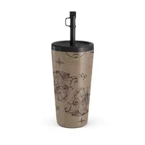 Kelioninis puodelis Burga Capricorn - Travel Mug, 500 ml / Straw / Beige