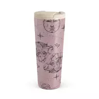 Kelioninis puodelis Burga Capricorn - Travel Mug, 700 ml / Flap / Pink