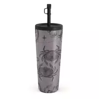 Kelioninis puodelis Burga Cancer - Travel Mug, 700 ml / Straw / Purple