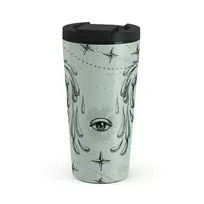 Kelioninis puodelis Burga Aquarius - Travel Mug, 500 ml / Flap / Turquoise