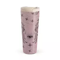Kelioninis puodelis Burga Aquarius - Travel Mug, 700 ml / Flap / Pink