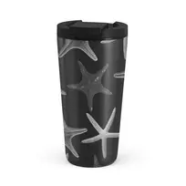 Kelioninis puodelis Burga Midnight Ocean - Travel Mug, 500 ml / Flap