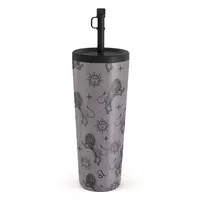 Kelioninis puodelis Burga Leo - Travel Mug, 700 ml / Straw / Purple