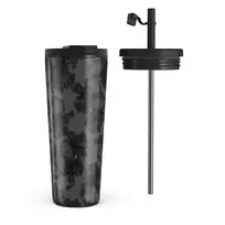Kelioninis puodelis Burga Nocturnal - Travel Mug, 700 ml / Flap & Straw Set