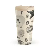 Kelioninis puodelis Burga Shell Mosaic - Travel Mug, 500 ml / Flap