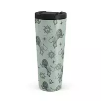Kelioninis puodelis Burga Leo - Travel Mug, 700 ml / Flap / Turquoise