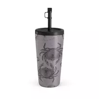 Kelioninis puodelis Burga Cancer - Travel Mug, 500 ml / Straw / Purple
