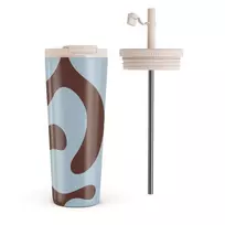 Kelioninis puodelis Burga Core - Travel Mug, 700 ml / Flap & Straw Set