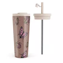 Kelioninis puodelis Burga Runaway - Travel Mug, 700 ml / Flap & Straw Set