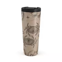 Kelioninis puodelis Burga Cancer - Travel Mug, 700 ml / Flap / Beige