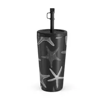 Kelioninis puodelis Burga Midnight Ocean - Travel Mug, 500 ml / Straw