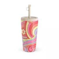Kelioninis puodelis Burga Roller Disco - Travel Mug, 500 ml / Straw