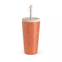 Kelioninis puodelis Burga Vintage Edition - Spots Travel Mug, 500 ml / Straw