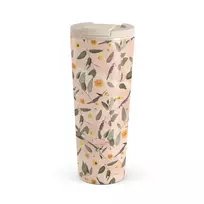 Kelioninis puodelis Burga Sunday Brunch - Flowers Travel Mug, 700 ml / Flap
