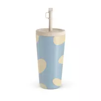 Kelioninis puodelis Burga Flow - Travel Mug, 500 ml / Straw