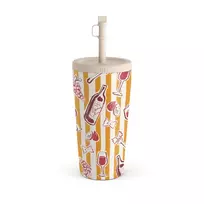 Kelioninis puodelis Burga Buona Sera - Travel Mug, 500 ml / Straw