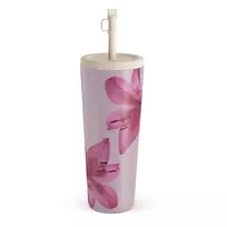 Kelioninis puodelis Burga Fragile Beauty - Travel Mug, 700 ml / Straw