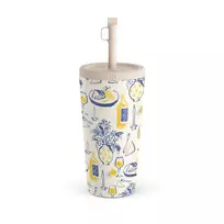 Kelioninis puodelis Burga Couvert - Travel Mug, 500 ml / Straw