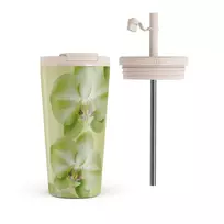 Kelioninis puodelis Burga Purity - Travel Mug, 500 ml / Flap & Straw Set