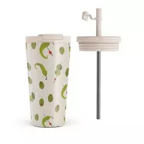 Kelioninis puodelis Burga Aperitivo - Travel Mug, 500 ml / Flap & Straw Set