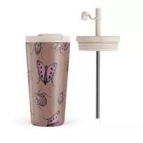 Kelioninis puodelis Burga Runaway - Travel Mug, 500 ml / Flap & Straw Set