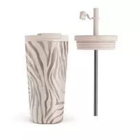 Kelioninis puodelis Burga Lustre - Travel Mug, 500 ml / Flap & Straw Set