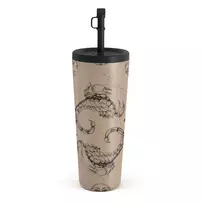 Kelioninis puodelis Burga Scorpio - Travel Mug, 700 ml / Straw / Beige