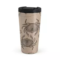 Kelioninis puodelis Burga Cancer - Travel Mug, 500 ml / Flap / Beige