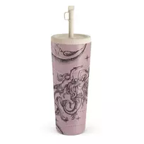 Kelioninis puodelis Burga Virgo - Travel Mug, 700 ml / Straw / Pink