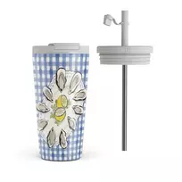 Kelioninis puodelis Burga Today's Special - Travel Mug, 500 ml / Flap & Straw Set