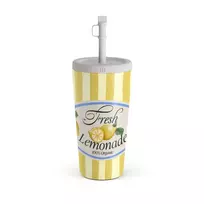 Kelioninis puodelis Burga Frizzante - Kelioninis puodelis, 500 ml / Šiaudelis
