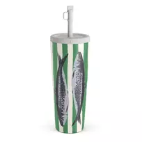 Kelioninis puodelis Burga Sardinhas - Travel Mug, 700 ml / Straw