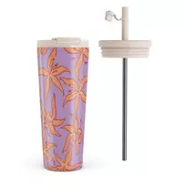 Kelioninis puodelis Burga Mythical - Travel Mug, 700 ml / Flap & Straw Set
