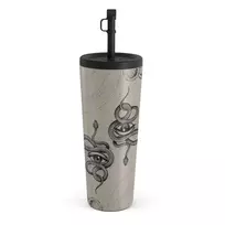 Kelioninis puodelis Burga Gemini - Travel Mug, 700 ml / Straw / Nude