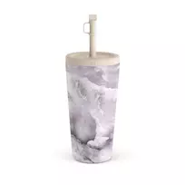 Kelioninis puodelis Burga Black Currant - Travel Mug, 500 ml / Straw