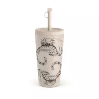 Kelioninis puodelis Burga Scorpio - Travel Mug, 500 ml / Straw / Nude