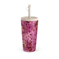 Kelioninis puodelis Burga Orchid - Travel Mug, 500 ml / Straw