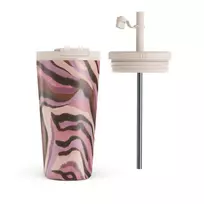 Kelioninis puodelis Burga Oracle - Travel Mug, 500 ml / Flap & Straw Set