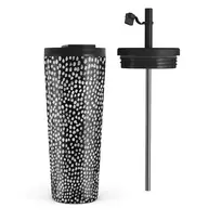 Kelioninis puodelis Burga Night Sky - Dotted Travel Mug, 700 ml / Flap & Straw Set