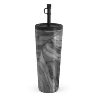 Kelioninis puodelis Burga First Expedition - Gray Travel Mug, 700 ml / Straw