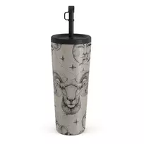 Kelioninis puodelis Burga Aries - Travel Mug, 700 ml / Straw / Nude