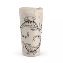 Kelioninis puodelis Burga Scorpio - Travel Mug, 500 ml / Flap / Nude