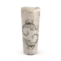 Kelioninis puodelis Burga Scorpio - Travel Mug, 700 ml / Flap / Nude