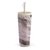 Kelioninis puodelis Burga Golden Taupe - Fashion Travel Mug, 700 ml / Straw
