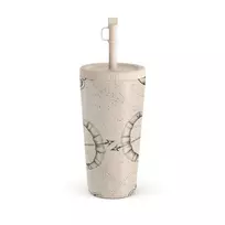 Kelioninis puodelis Burga Sagittarius - Travel Mug, 500 ml / Straw / Nude