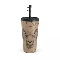 Kelioninis puodelis Burga Aries - Travel Mug, 500 ml / Straw / Beige
