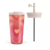 Kelioninis puodelis Burga Awakening - Travel Mug, 500 ml / Flap & Straw Set