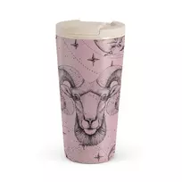 Kelioninis puodelis Burga Aries - Travel Mug, 500 ml / Flap / Pink