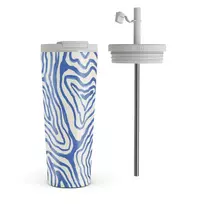 Kelioninis puodelis Burga Seven Seas - Travel Mug, 700 ml / Flap & Straw Set